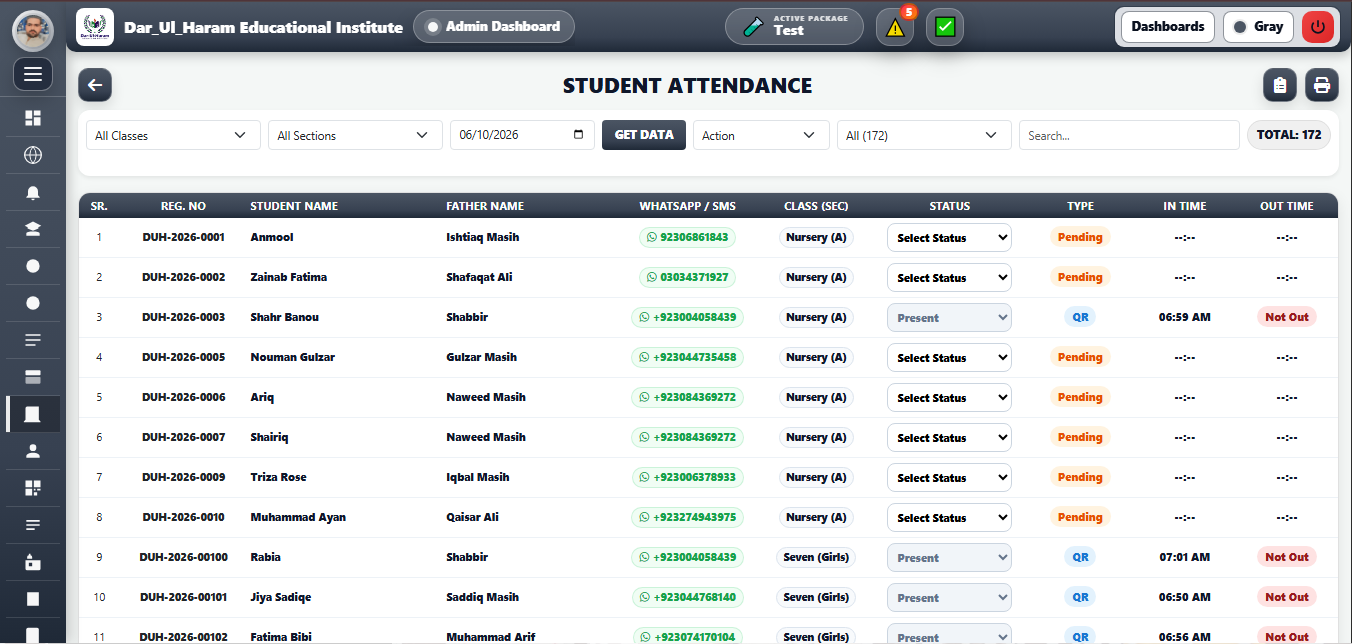 Attendance Management