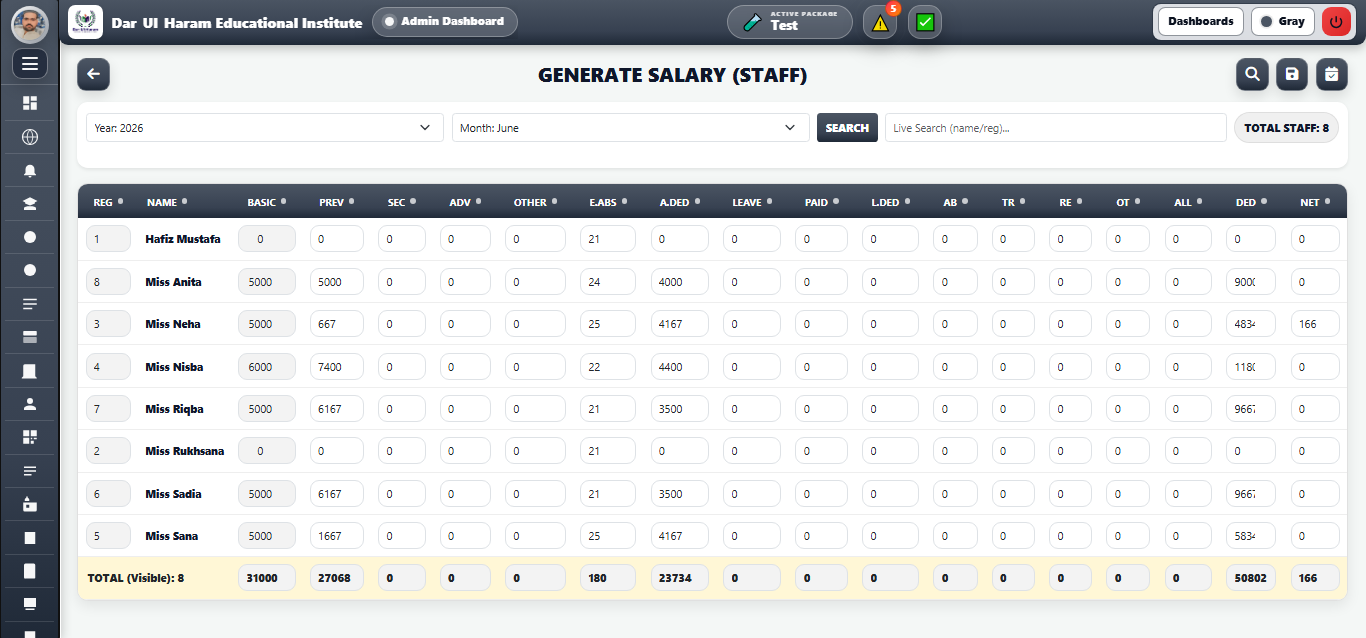 Salary Management